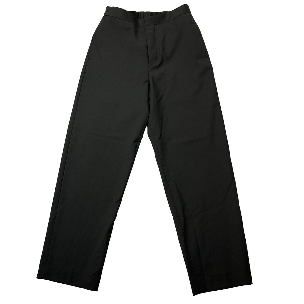 Calvin Klein Studio Pants Men's 32x31.5 Medium Gray Button Fly Elastic Waist‎